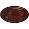 Ekena Millwork Trinity Ceiling Medallion (Fits Canopies up to 3"), Hand-Painted Brushed Mahogany, 22"OD x 1 3/4"P CM22TNBMF - alternate 4